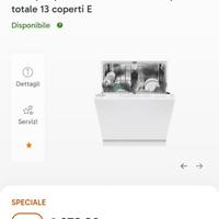 Lavastoviglie nuova 