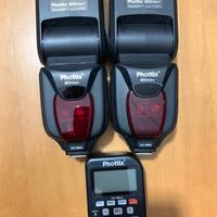 Flash Mitros+  e trigger Odin Phottix per NIKON