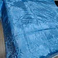 Antico copriletto in SETA DAMASCATA