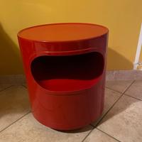 Tavolino Giano Vano rosso Artemide Emma Gismondi