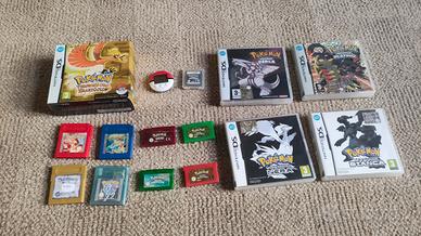Collezione Semi-completa Videogiochi Pokémon 