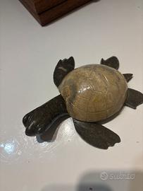 Tartaruga decorativa in marmo / pietra