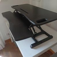 Rialzo da scrivania regolabile