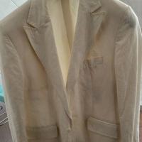 Giacca Uomo bianco panna Elegante