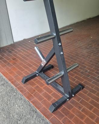 Rastrelliera porta pesi