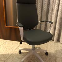 Sedia da ufficio con rotelle