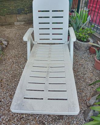 sedia poltrona sdraio da giardino 