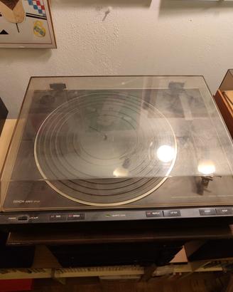 giradischi Denon DP23F al quarzo