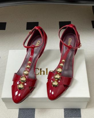 Chloe 👠 Ballerine Rosse, Taglia 38