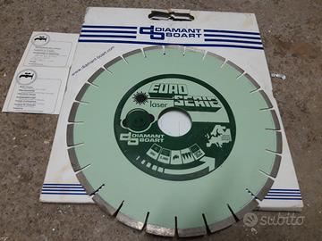 Disco nuovo diamantato Diamant Boart da 350 mm