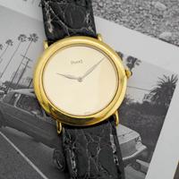 Piaget classic cassa oro 18 kt quadrante specchio