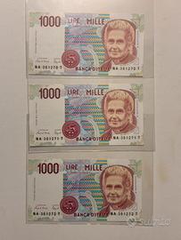 Banconote 1000 Lire
