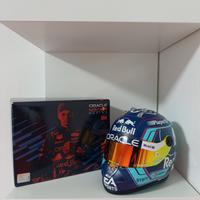 Casco Verstappen 1:2 2023 Gp Miami Redbull F1