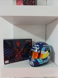 Casco Verstappen 1:2 2023 Gp Miami Redbull F1