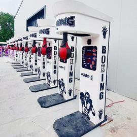 MACCHINA TIRA PUGNI PUNGIBALL PUNCHBALL PUGNOMETRO