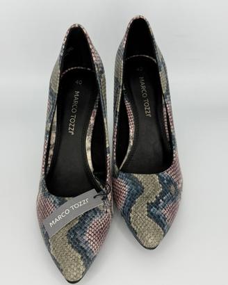 Scarpe pitonate donna