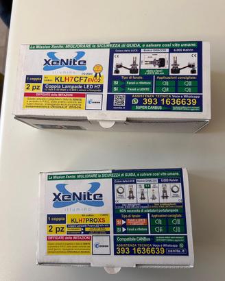 Luci LED fanali anteriori Xenite