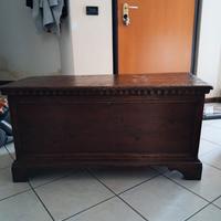 Cassa panca del 1800