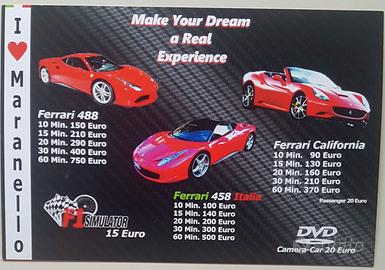 207 - CARTOLINA - I LOVE MARANELLO RENT-A-CAR 2022