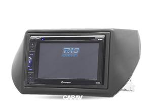 CORNICE NERA RADIO 2-DIN PER CITROEN NEMO PEUGEOT 