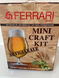 Kit birra fai da te nuovo mai usato
