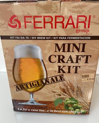 Kit birra fai da te nuovo mai usato