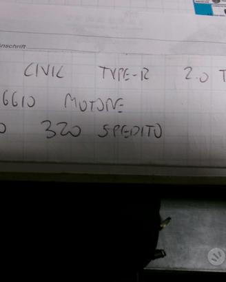Cablaggio motore honda civic type r 2.0 tb k20c1
