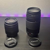 Canon EF 75-300mm USM & Canon EF 18-55