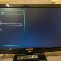 Tv monitor Telefunken TE24916B19F led slim