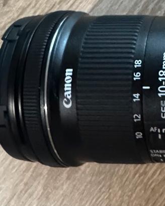 Ottica Canon EFS 10-18mm