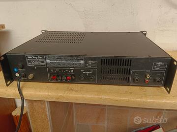finale di potenza audio 300 watt stage line 