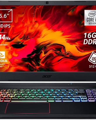 Acer Nitro 5 AN515-55 guasto, senza SSD