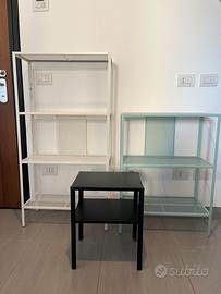 Set comodino libreria e mobiletto