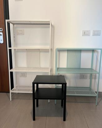 Set comodino libreria e mobiletto