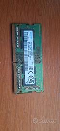 RAM Notebook Samsung 4GB DDR4 3200MHz (SO-DIMM)