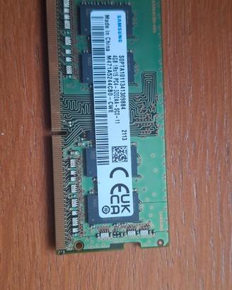 RAM Notebook Samsung 4GB DDR4 3200MHz (SO-DIMM)