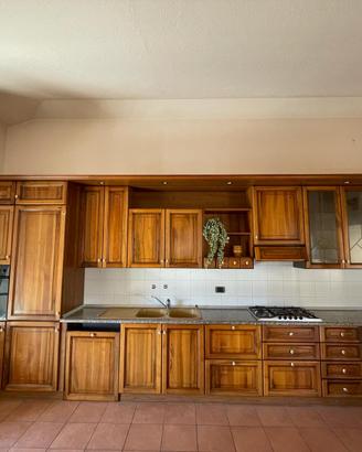 Cucina artigianale noce