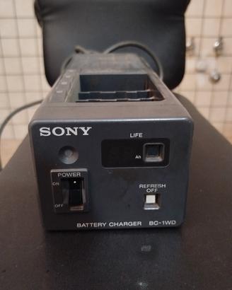 Sony caricabatterie e scaricabatterie BC-1WD