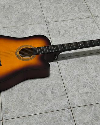 chitarra acustica per principianti + custodia