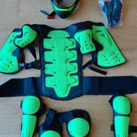 armatura mountain bike ENDURO - età 6-10 anni