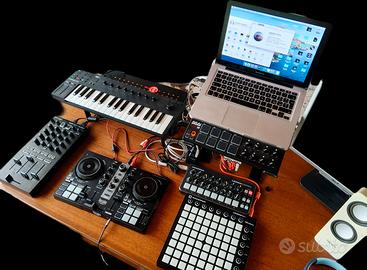 Setup studio e produzione musicale live