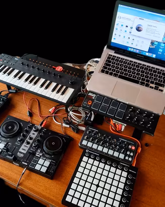 Setup studio e produzione musicale live