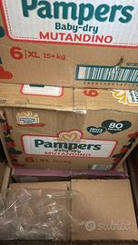 Pampers mutandino taglia 6/7