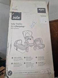trio joie chrome+ base isofix per ovetto