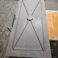 Porta in ferro zincato verniciato 