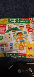 carotina 3 6 anni  scopri il corpo umano