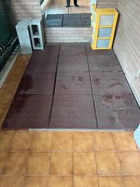 Pavimento sportivo per pesi e work out