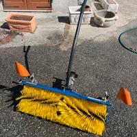 Spazzolatrice motocoltivatore neve