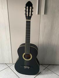 chitarra classica nera 4/4 Almeria CG-390