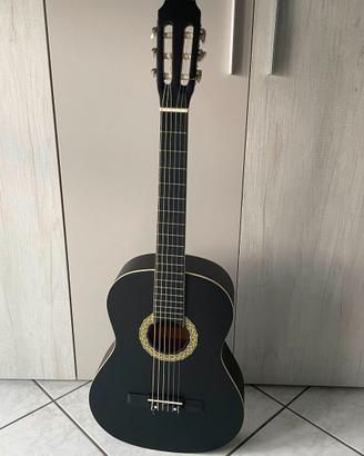 chitarra classica nera 4/4 Almeria CG-390